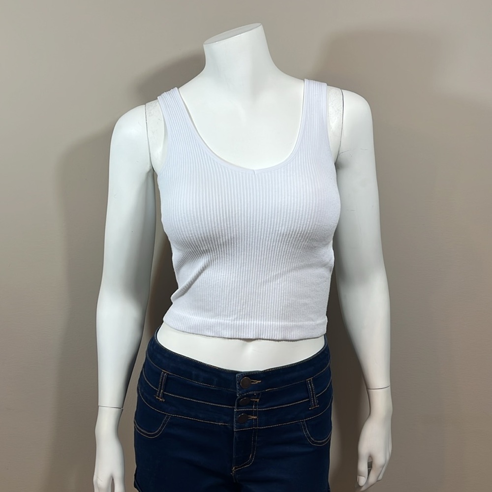 Altar’d State AS Revival White Crop Top